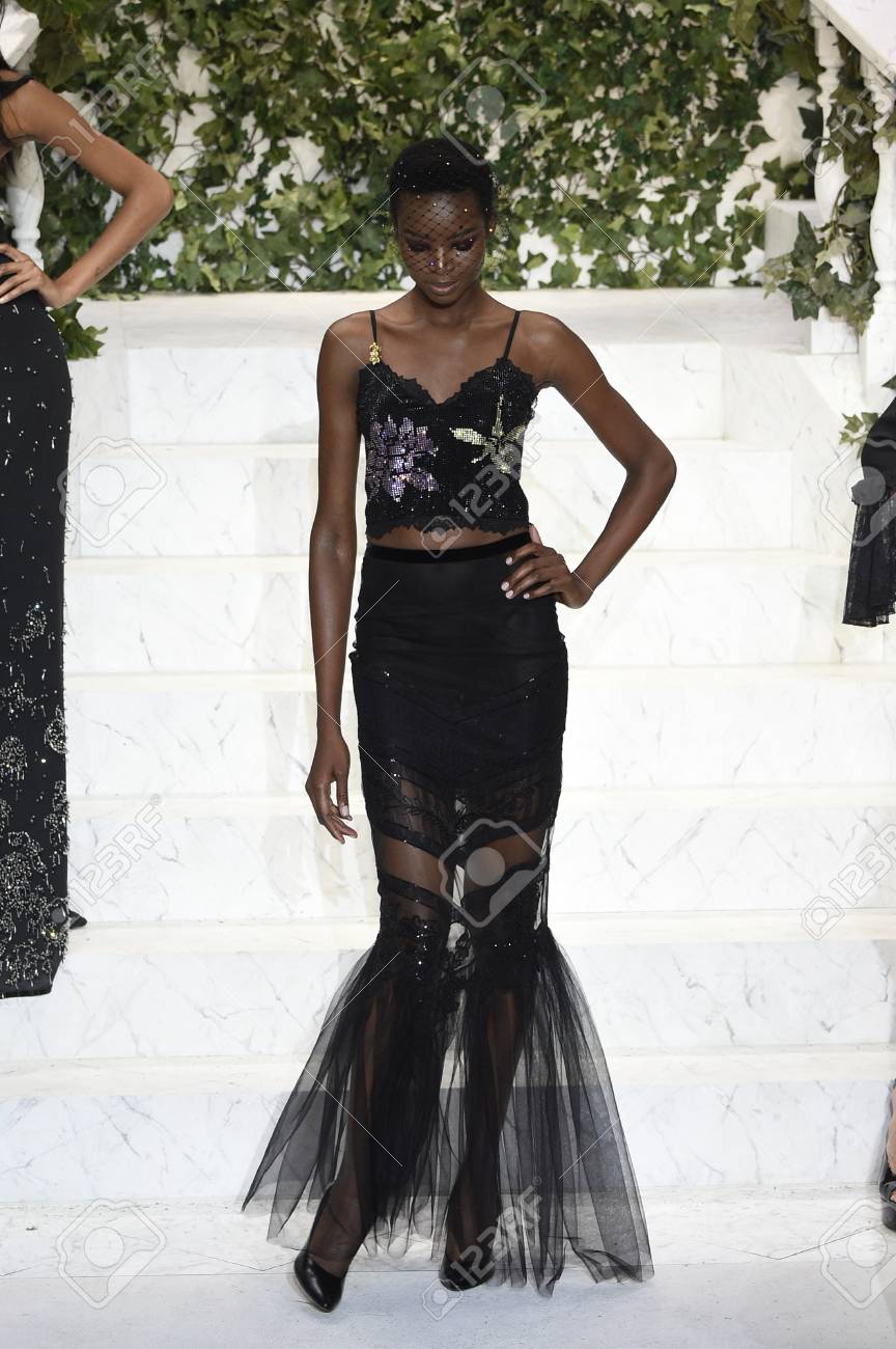 New York Ny February 09 Maria Borges Walks The Runway At Stock Photo Picture And Royalty Free Image Image 73069010