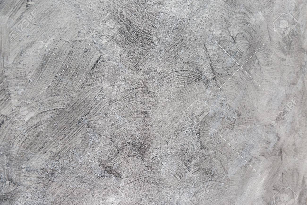 gray brushed white wall concrete texture background stock photo