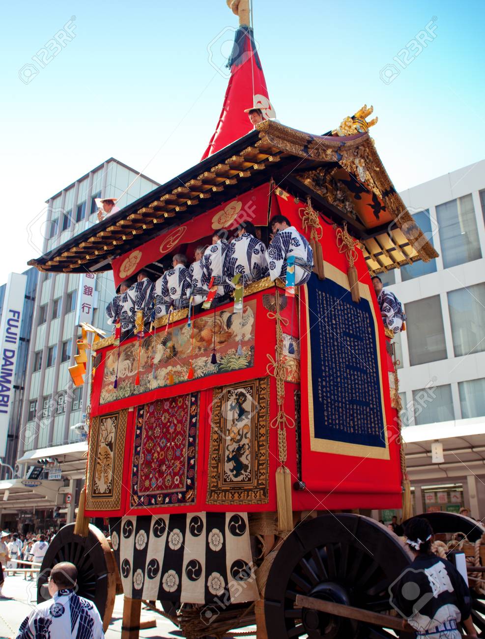 祇園祭 祇園祭 京都で毎年行われ 日本で最も有名な祭りの一つです の写真素材 画像素材 Image