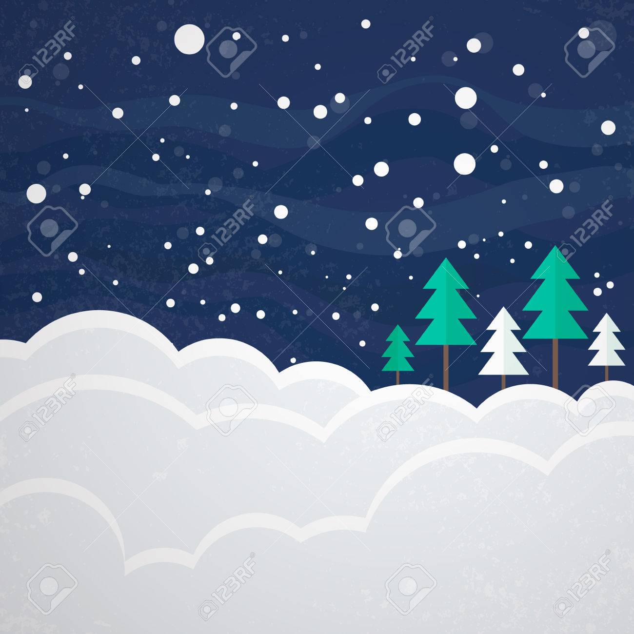 winter template