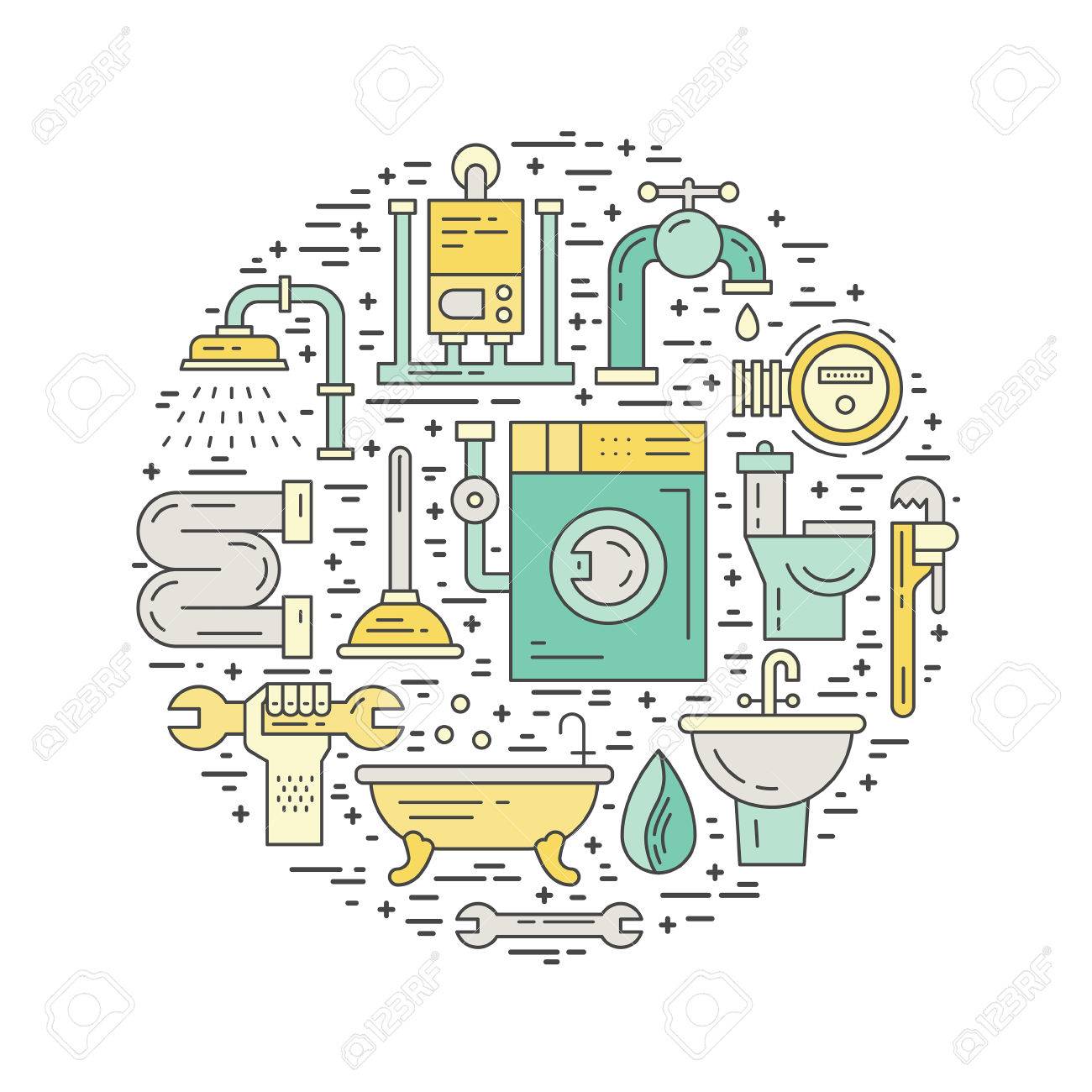plumbing symbols