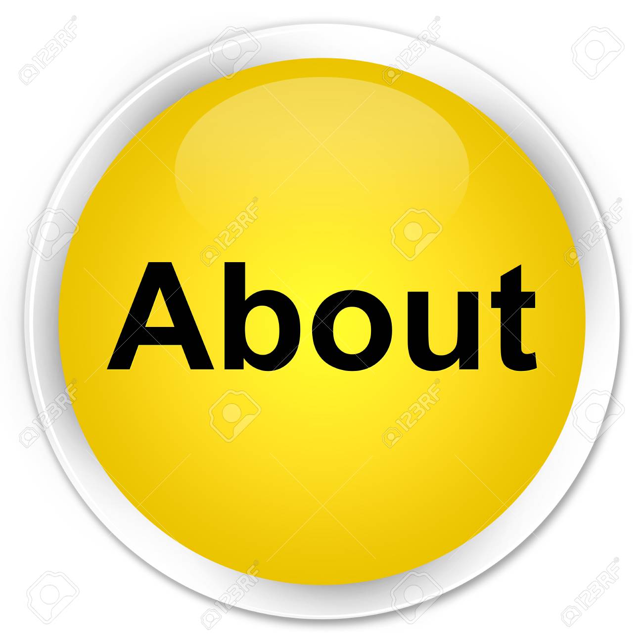 プレミアム ボタン抽象的なイラスト丸い黄色の分離について の写真素材 画像素材 Image 8481
