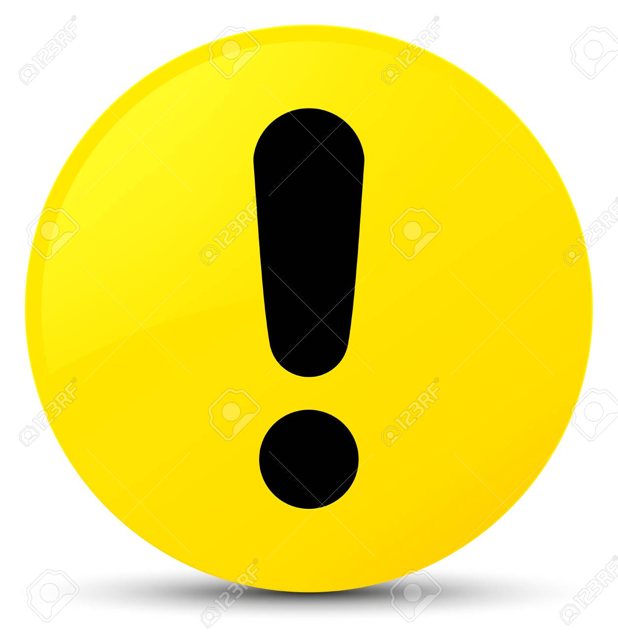 exclamation mark icon isolated on yellow round button abstract stock photo picture and royalty free image image 89589613 exclamation mark icon isolated on yellow round button abstract