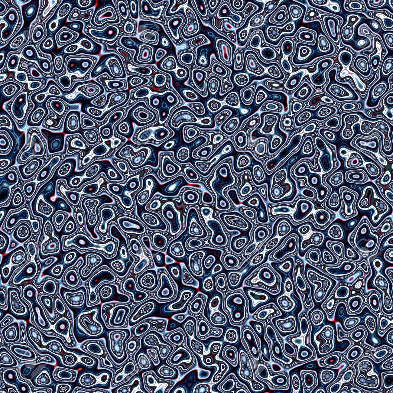 抽象的なフラクタル青い大理石模様にされたサイケデリック プラズマ の写真素材 画像素材 Image