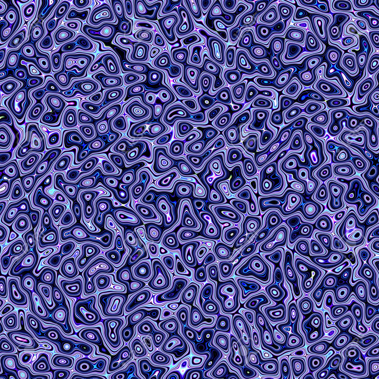抽象的なフラクタル青い大理石模様にされたサイケデリック プラズマ の写真素材 画像素材 Image