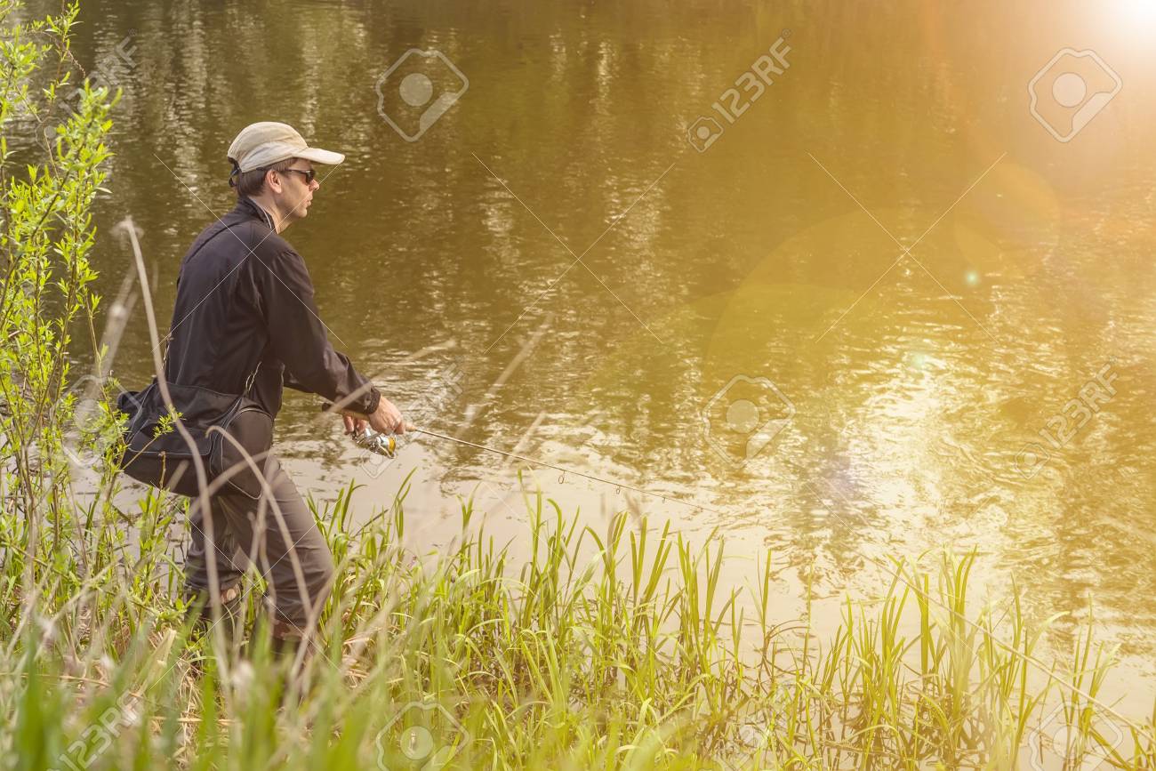 action man fishing