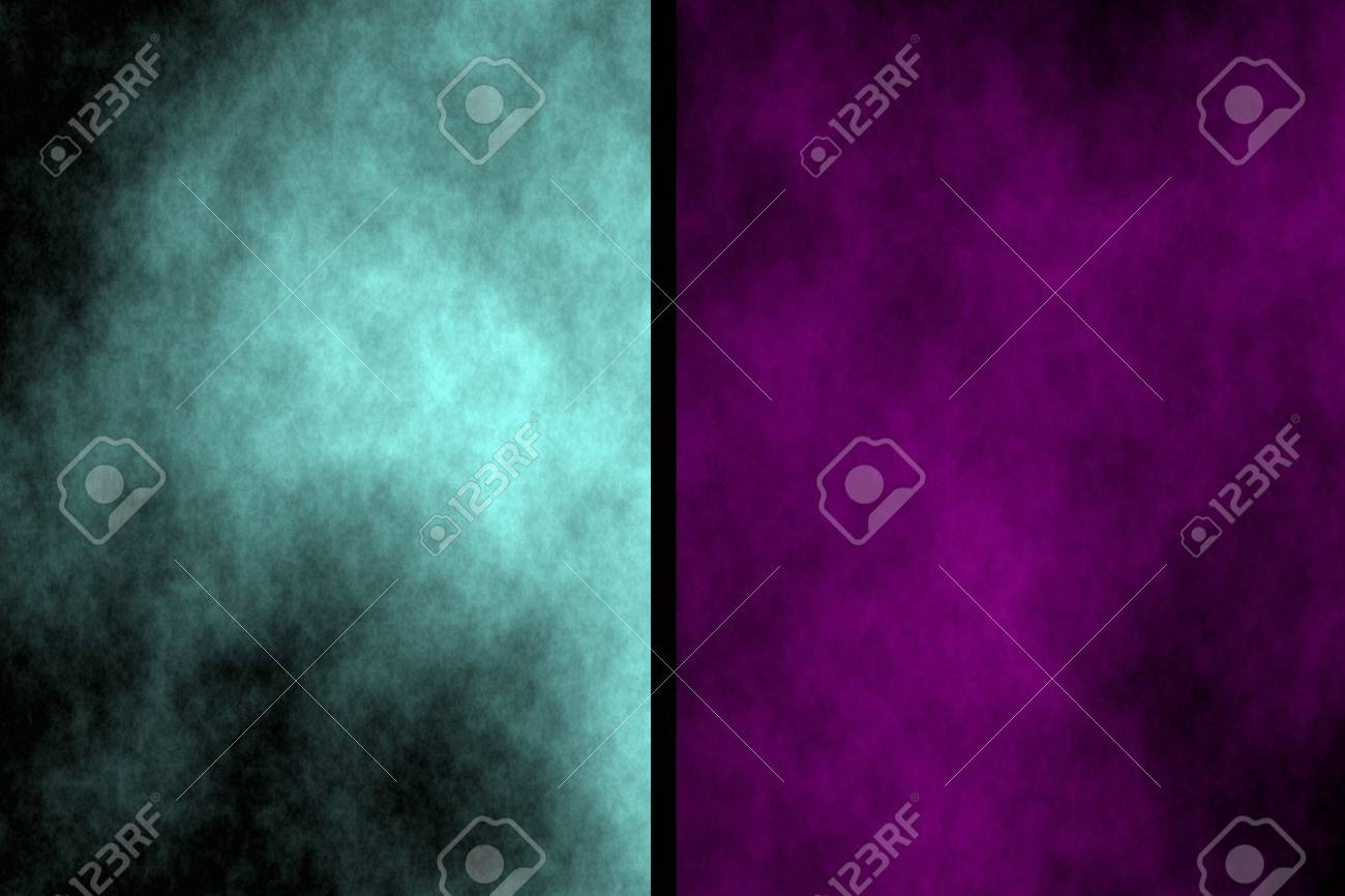 水色と紫の図分割スモーキーな背景 の写真素材 画像素材 Image