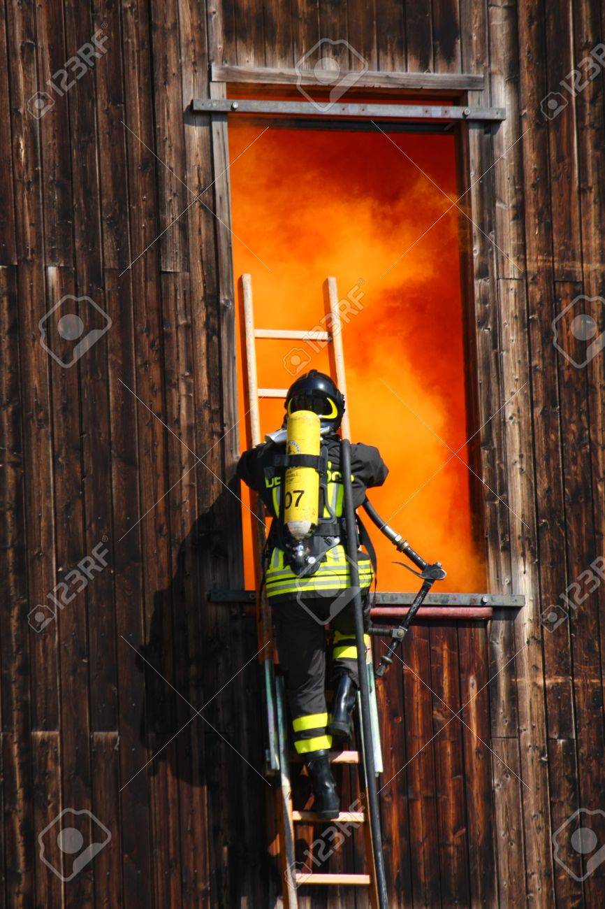 Botella de bomberos