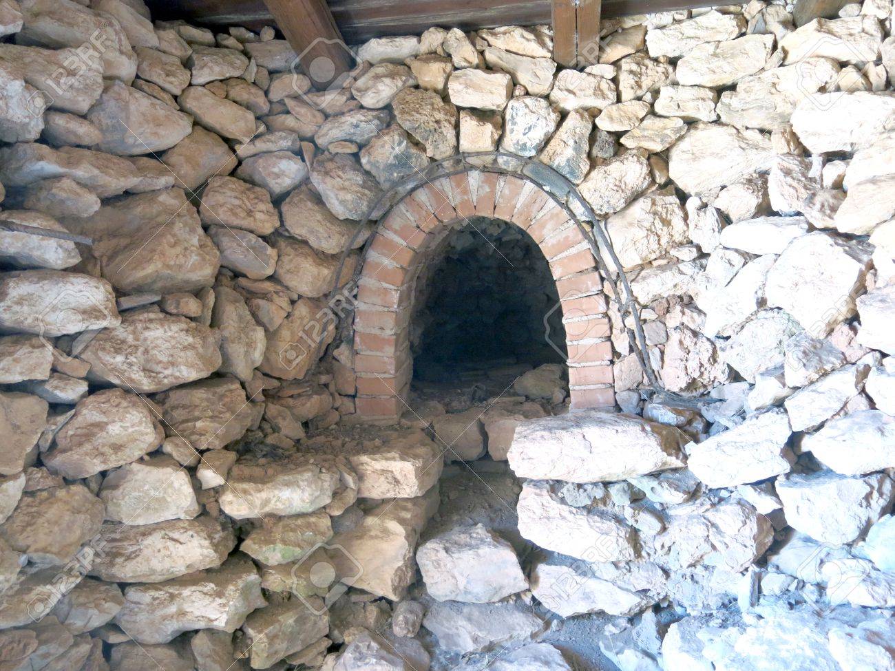 Picture house made of stone Picture house made of stone