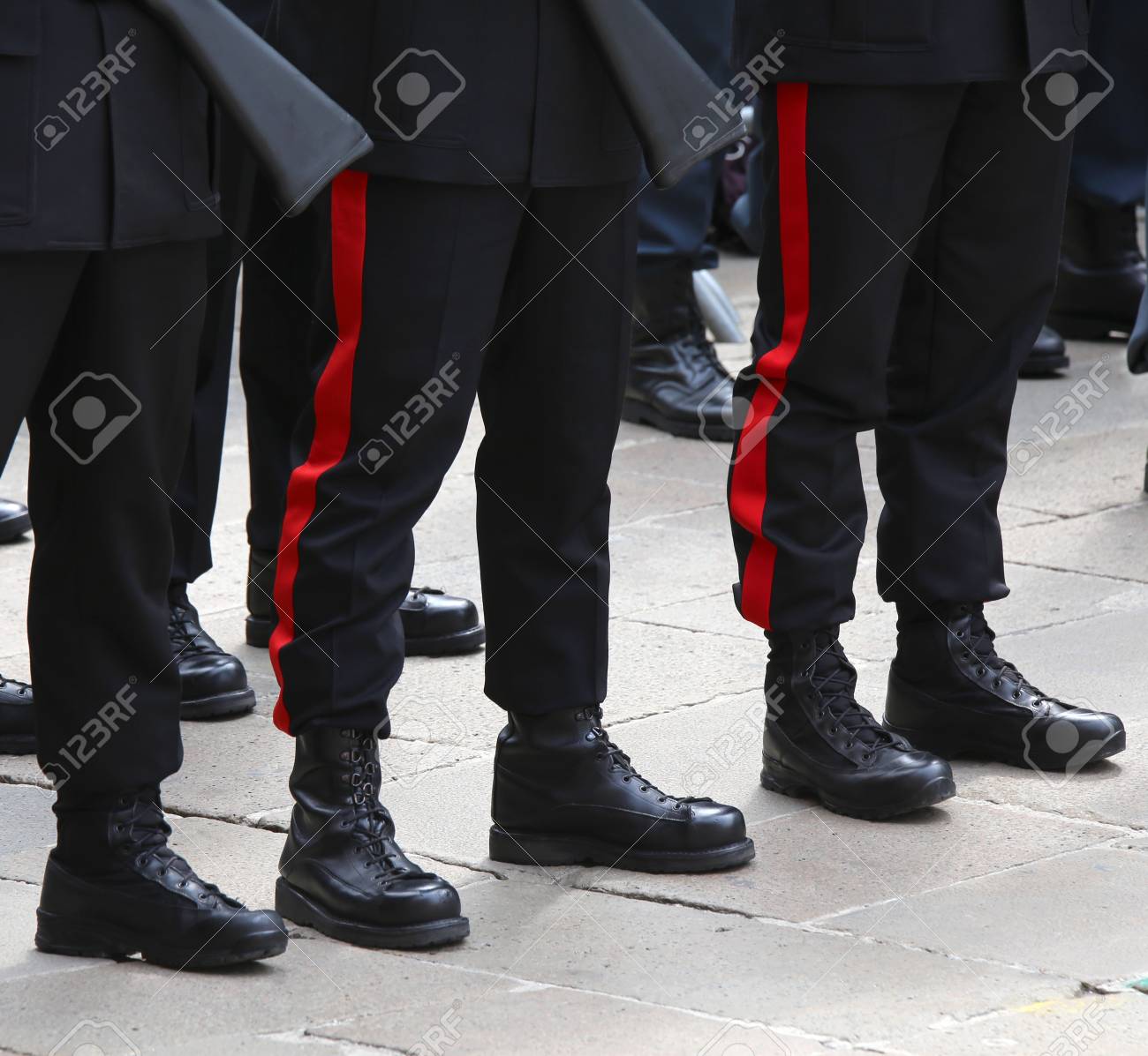 botas de policia