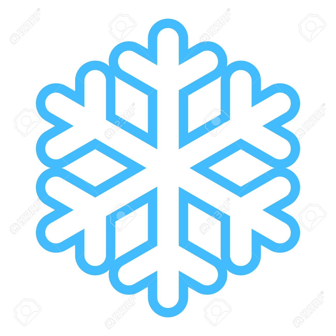 Use It In All Your Designs Snowflake Low Temperature Symbol Royalty Free Cliparts Vectors And Stock Illustration Image