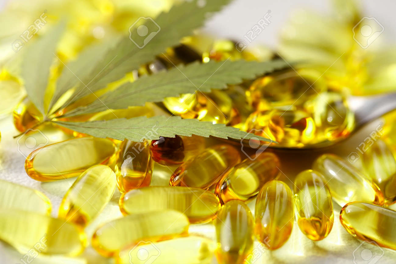 Cannabis Hemp Oil or CBD Oil Capsules, Food Organic Food Supplements. Alternative medicine concept. Cosmetics and skin care products - 169732244 Cannabis Hemp Oil or CBD Oil Capsules, Food Organic Food Supplements. Alternative medicine concept. Cosmetics and skin care products - 169732244