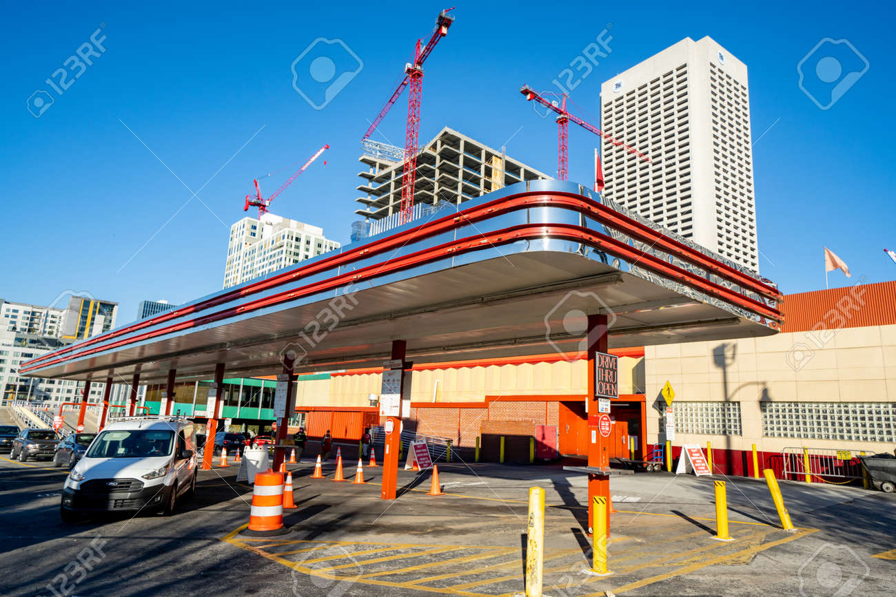 Atlanta, GA, USA - December 12, 2020: Photo of The Varsity Atlanta GA drive in restaurant - 164841605 Atlanta, GA, USA - December 12, 2020: Photo of The Varsity Atlanta GA drive in restaurant - 164841605