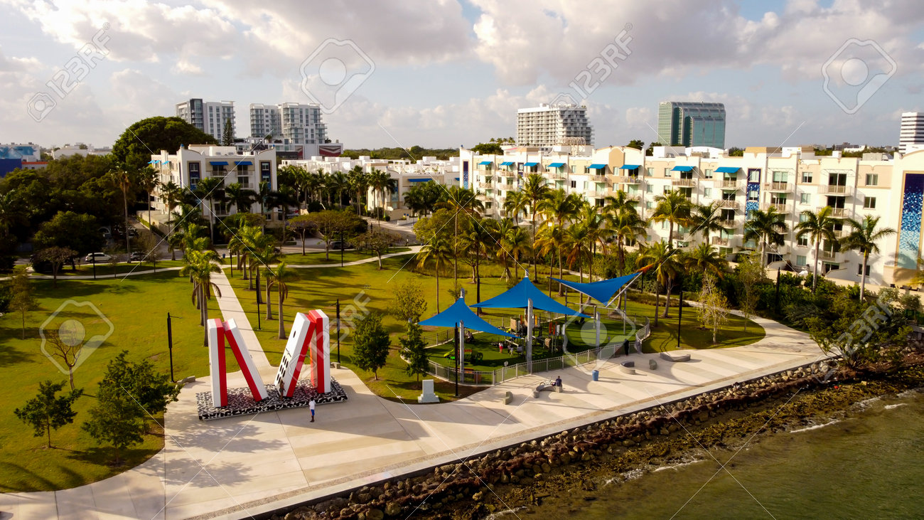 Aerial photo of Albert Pallot Park Miami FL - 161718700 Aerial photo of Albert Pallot Park Miami FL - 161718700