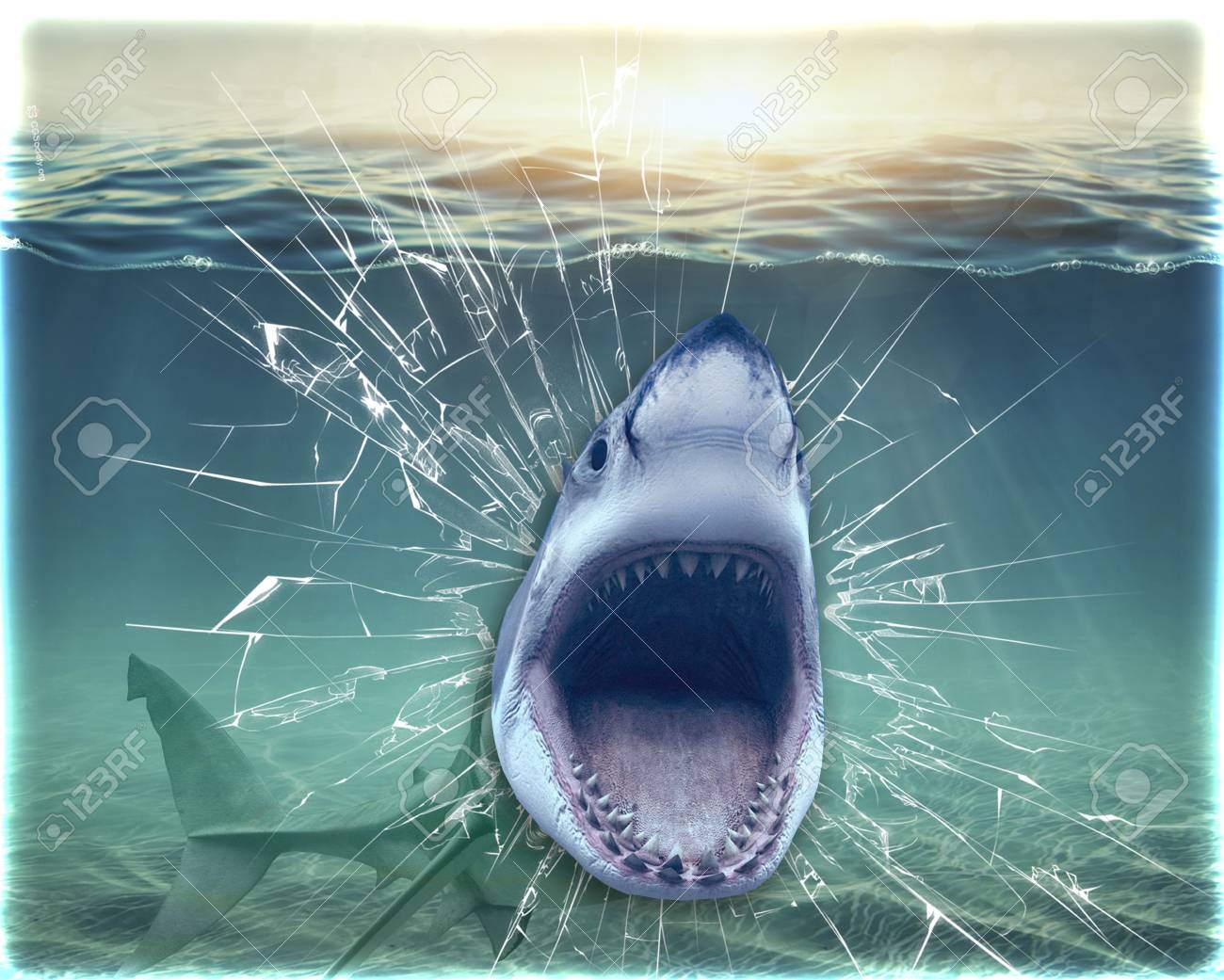 販売超高品質 3d床オーシャンワールドサメの超リアルなペーストレンガの3次元絵画フロアの壁紙 買取り実績 Wbs Padangpanjang Go Id