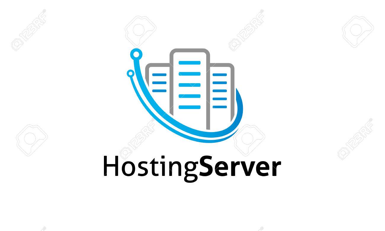 server hosting logo royalty