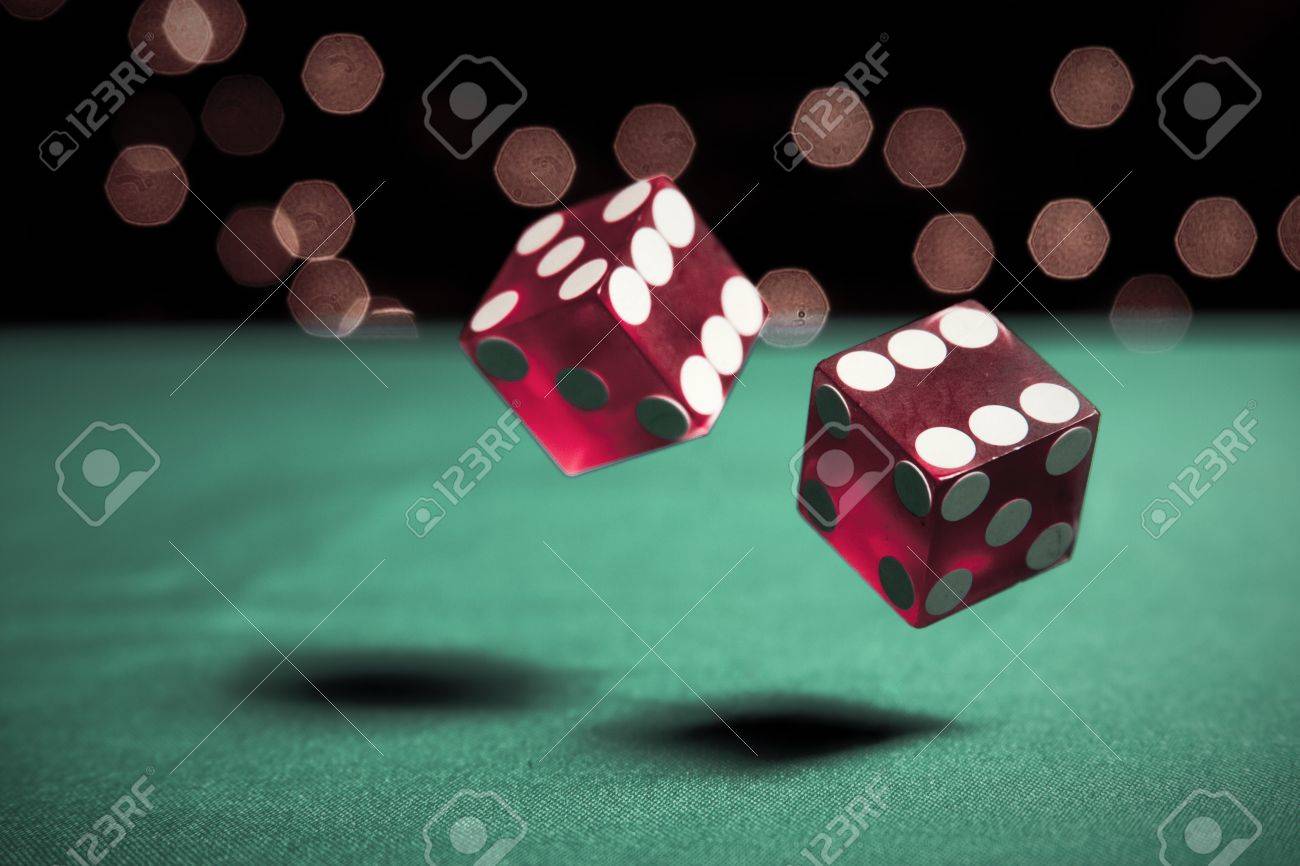 Two dice roll eight stock photo. Image of contrast, dice - 120523232