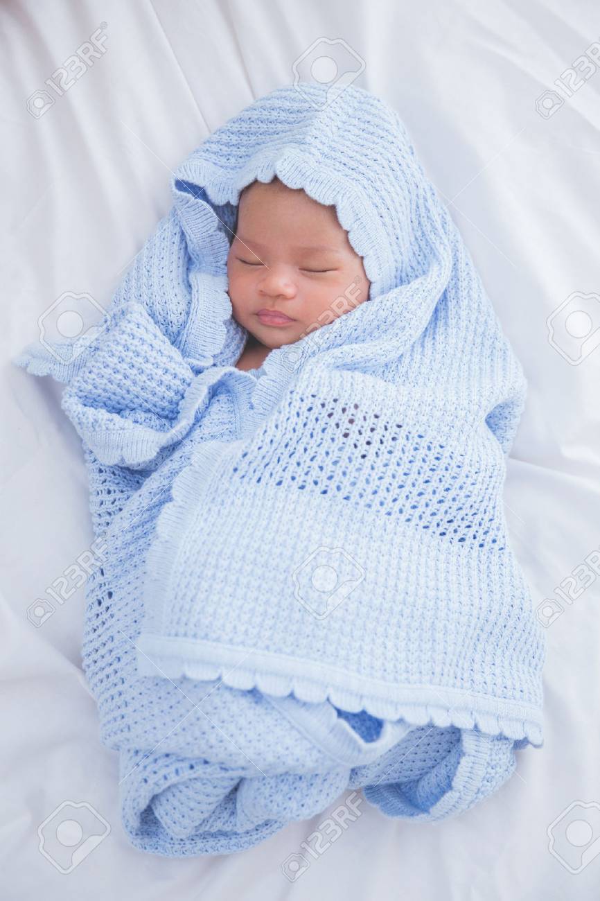 baby in blanket