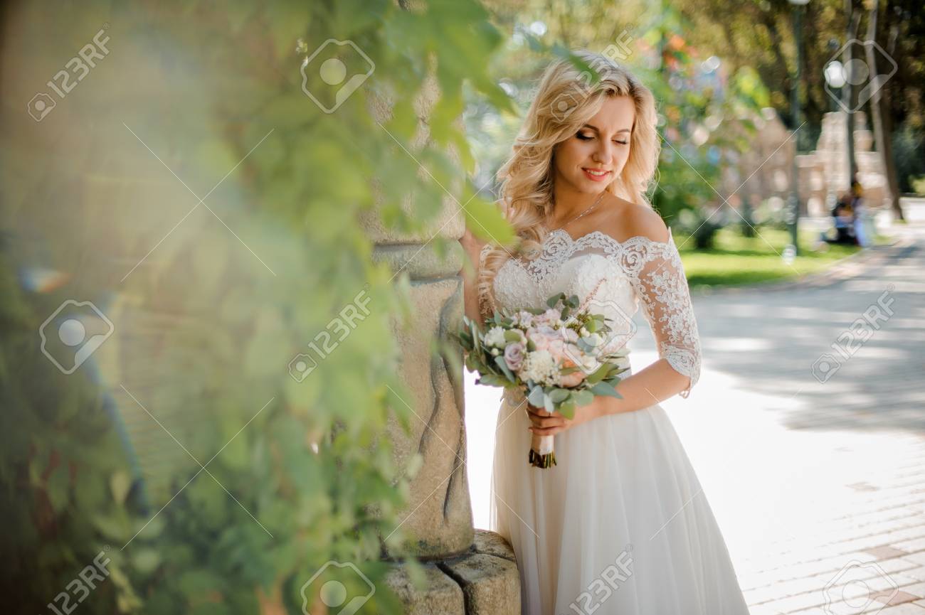 Blonde Wedding Dresses