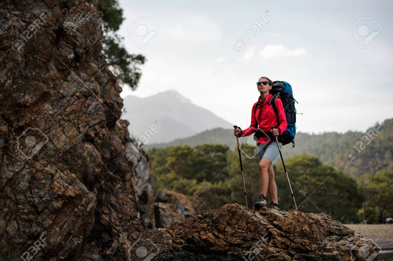 slim hiking backpack