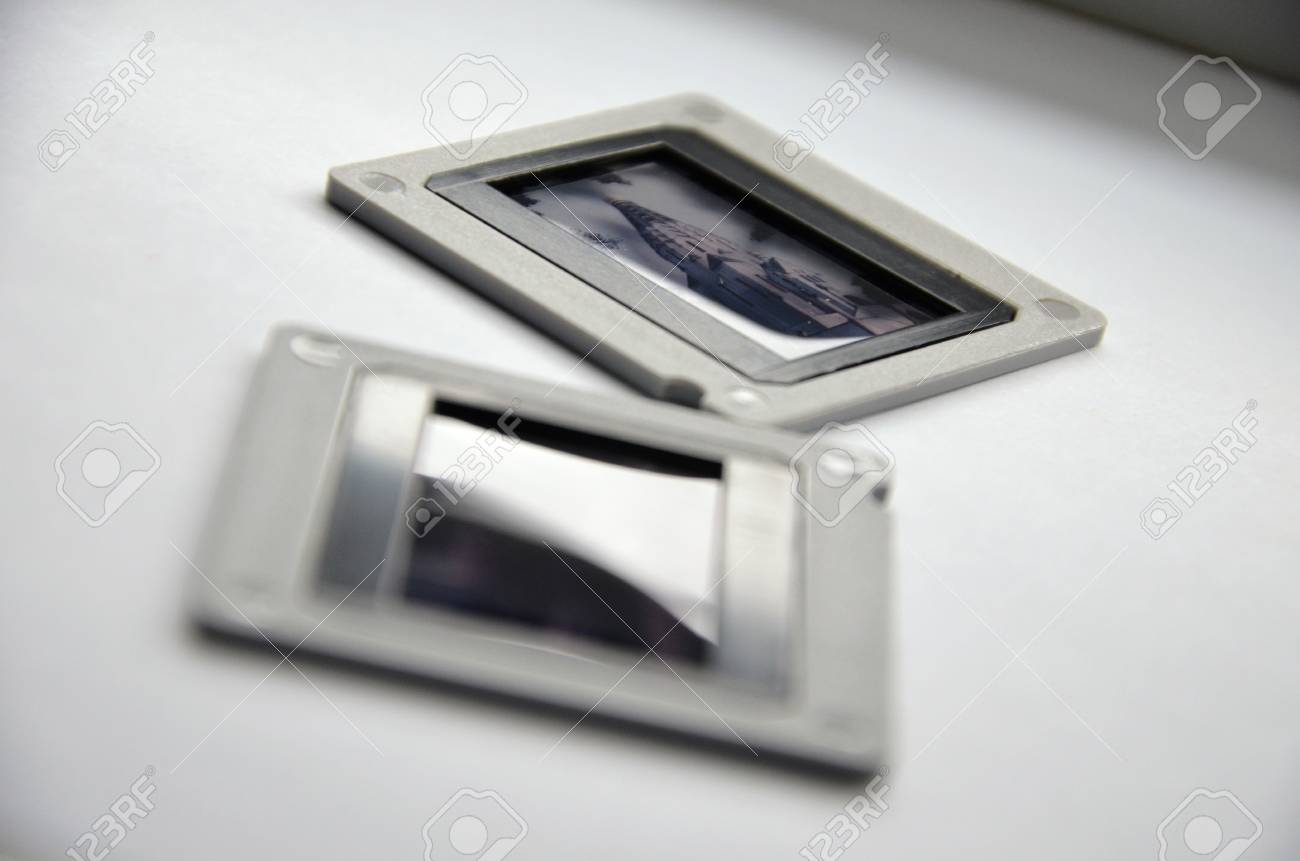 スライド プロジェクター用カラー フィルム の写真素材 画像素材 Image