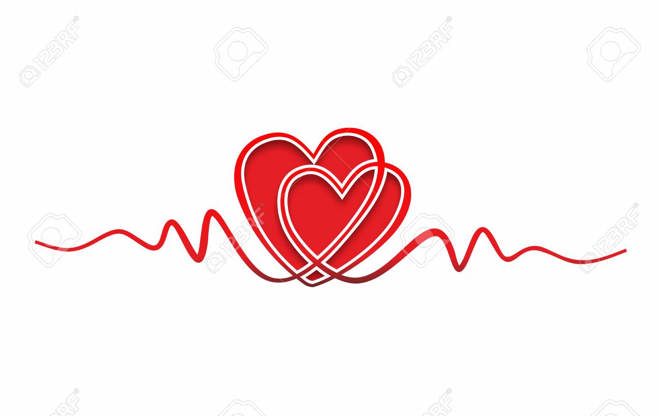 Abstract And Decorative Wedding Element With Hearts Stock Photo Picture And Royalty Free Image Image