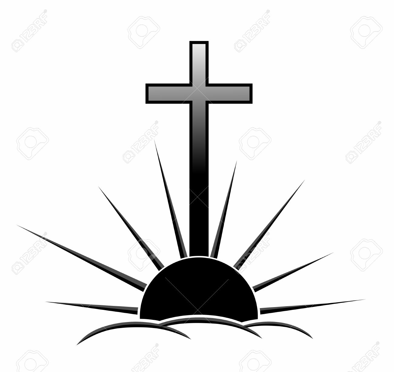 Un Element Decoratif Avec La Croix De Deces Banque D Images Et Photos Libres De Droits Image