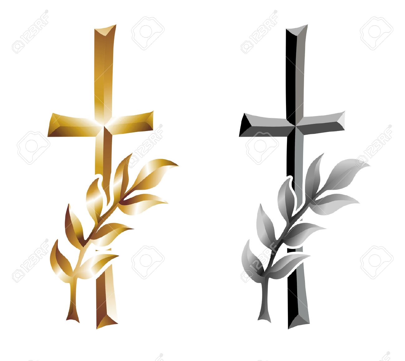 template for a cross