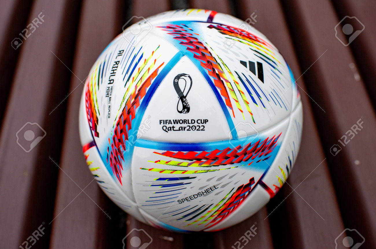 2022年9月25日、カタール、ドーハ、2022 FIFAワールドカップアディダス