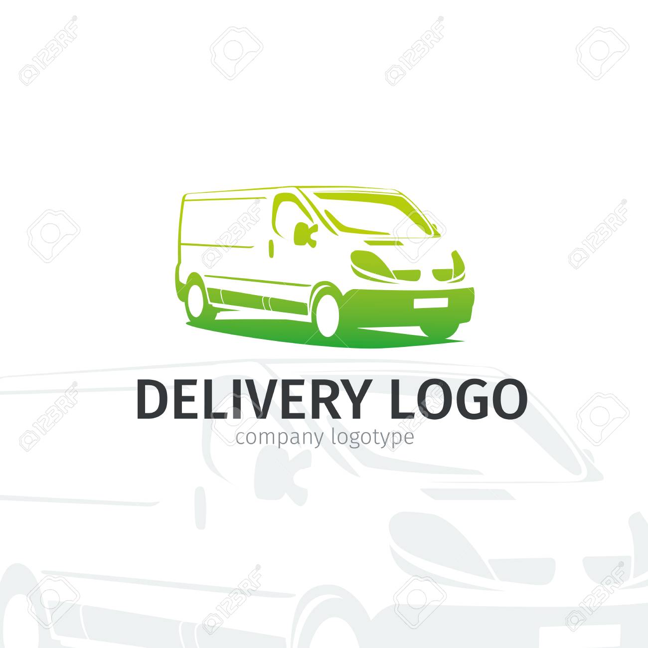 Car repair or delivery service label. Vector logo design template. Concept for automobile repair service, spare parts store. - 84037607 Car repair or delivery service label. Vector logo design template. Concept for automobile repair service, spare parts store. - 84037607