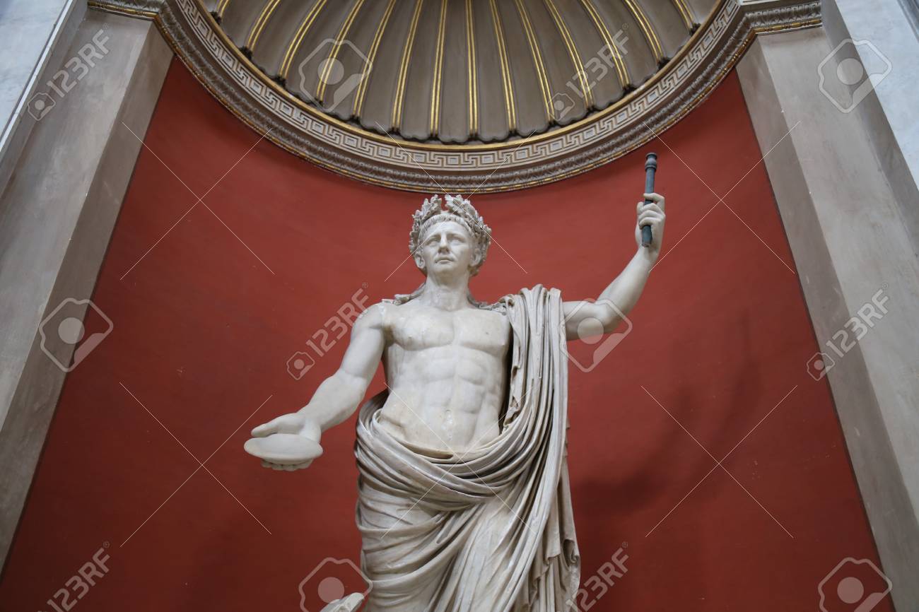 Claudius Depicted As The Roman God Jupiter Stock Photo, Picture and Royalty  Free Image. Image 101225158., image size:1300x866