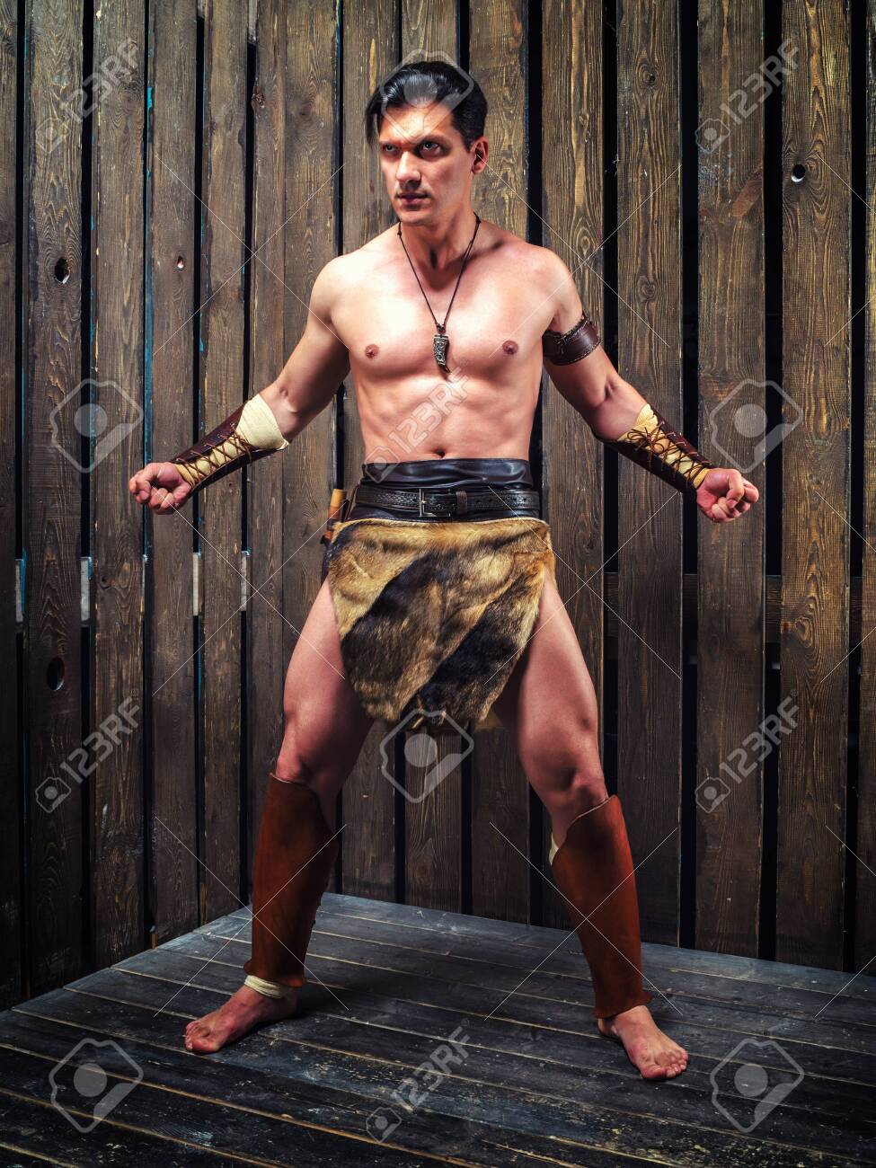 Human Body - Muscular Man stock illustration. Illustration of barbarian -  22770684