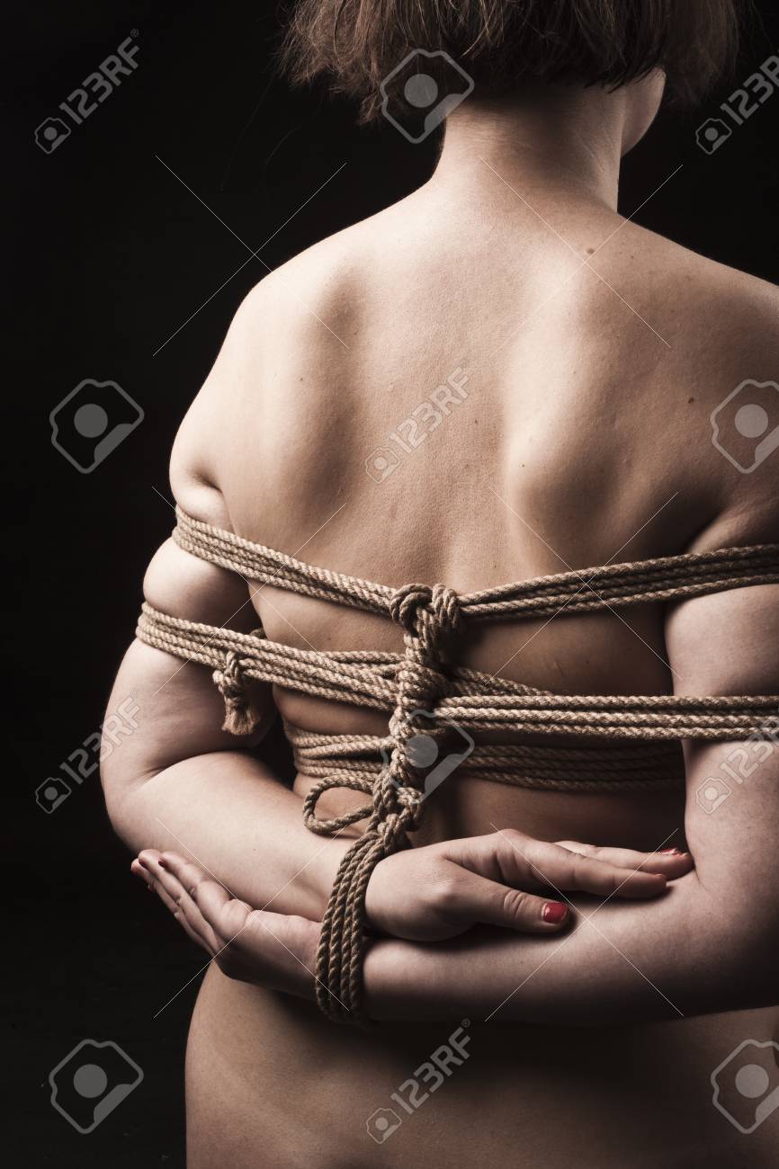 Young Submissive Woman In Japanese Bondage Takate Kote  BDSM Theme Stock  Photo, Picture and Royalty Free Image. Image 114819177.