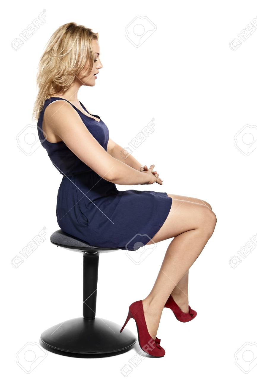 Blonde Erwachsene Sexy Frau In Sexy Höhe Schuhen Blonde Erwachsene Sexy Frau In Sexy Höhe Schuhen