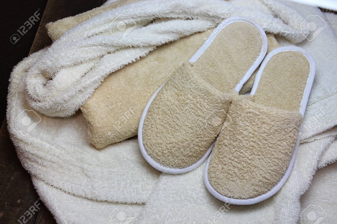 towel slippers