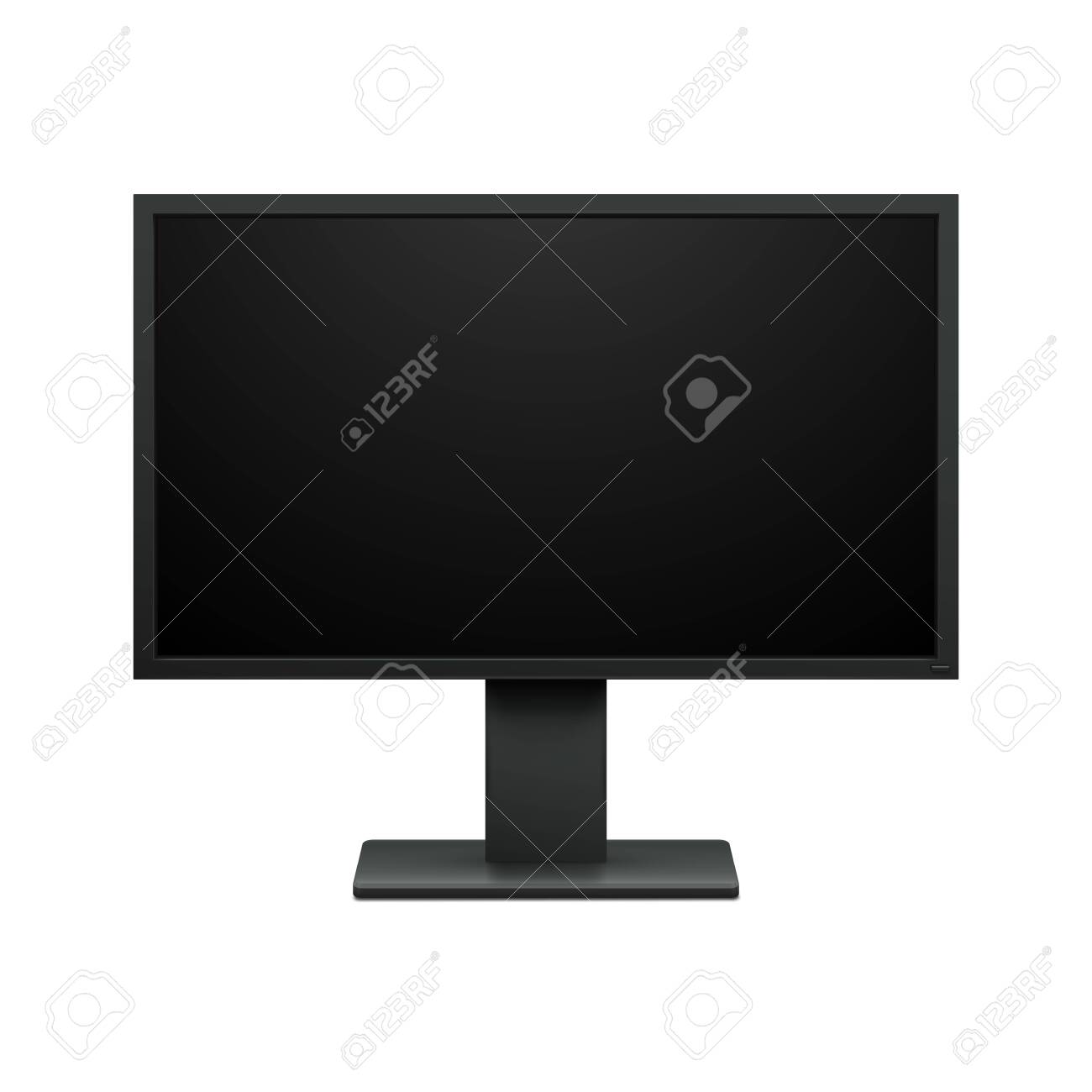 Realistic 3D computer screen mockup - 149404931 Realistic 3D computer screen mockup - 149404931