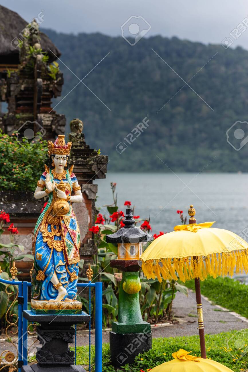 Bali Indonesia February 25 2019 Ulun Danu Beratan Temple