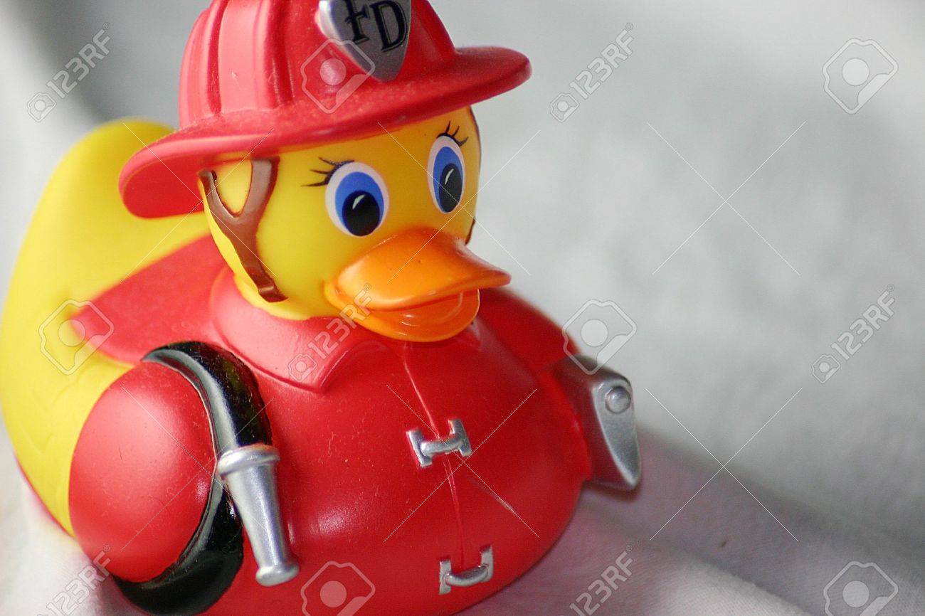 fireman rubber ducks