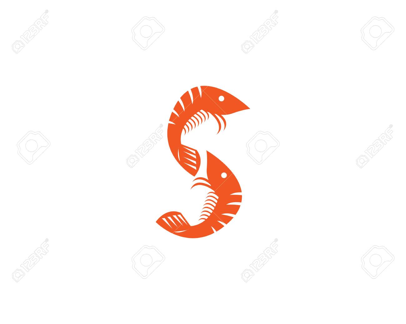 lobster logo design template