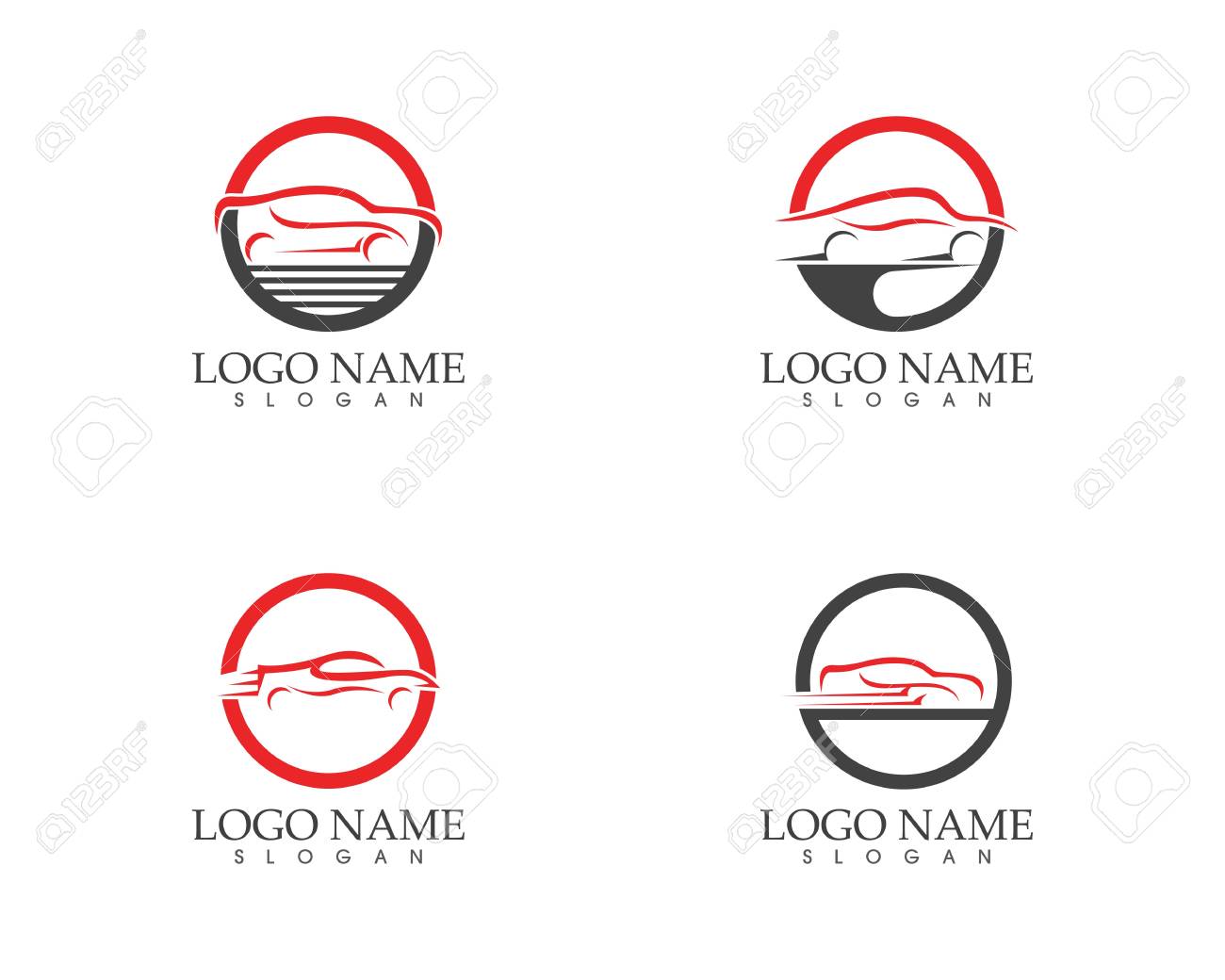Auto Car Logo Design Template Lizenzfrei Nutzbare Vektorgrafiken