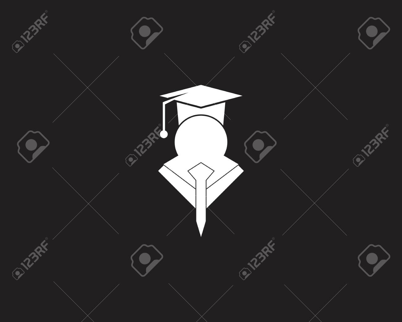 College Icon And Symbol Template Royalty Free SVG, Cliparts, Vectors, and  Stock Illustration. Image 144761523., image size:1300x1040