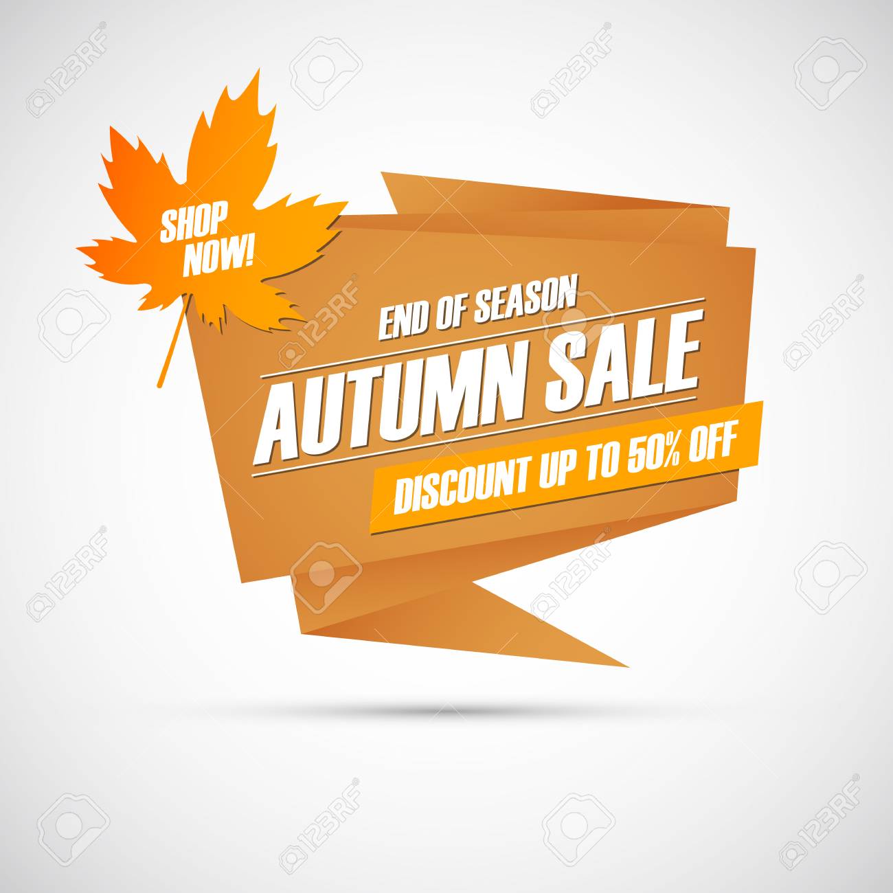 秋の販売 特別提供 最大 50 の割引します シーズンの終わり お買い物はこちら イラスト のイラスト素材 ベクタ Image