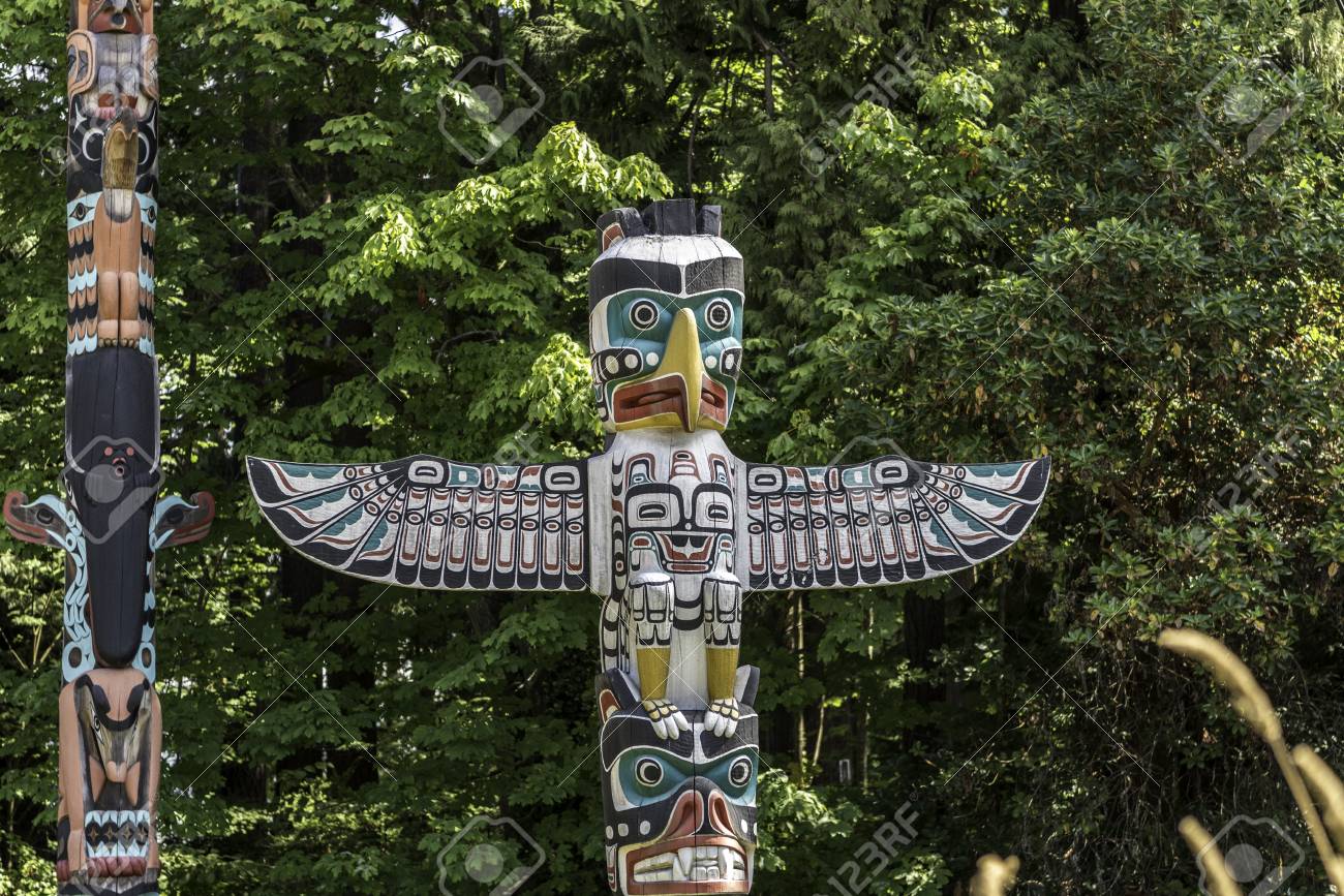 トーテム ポール の写真素材 画像素材 Image