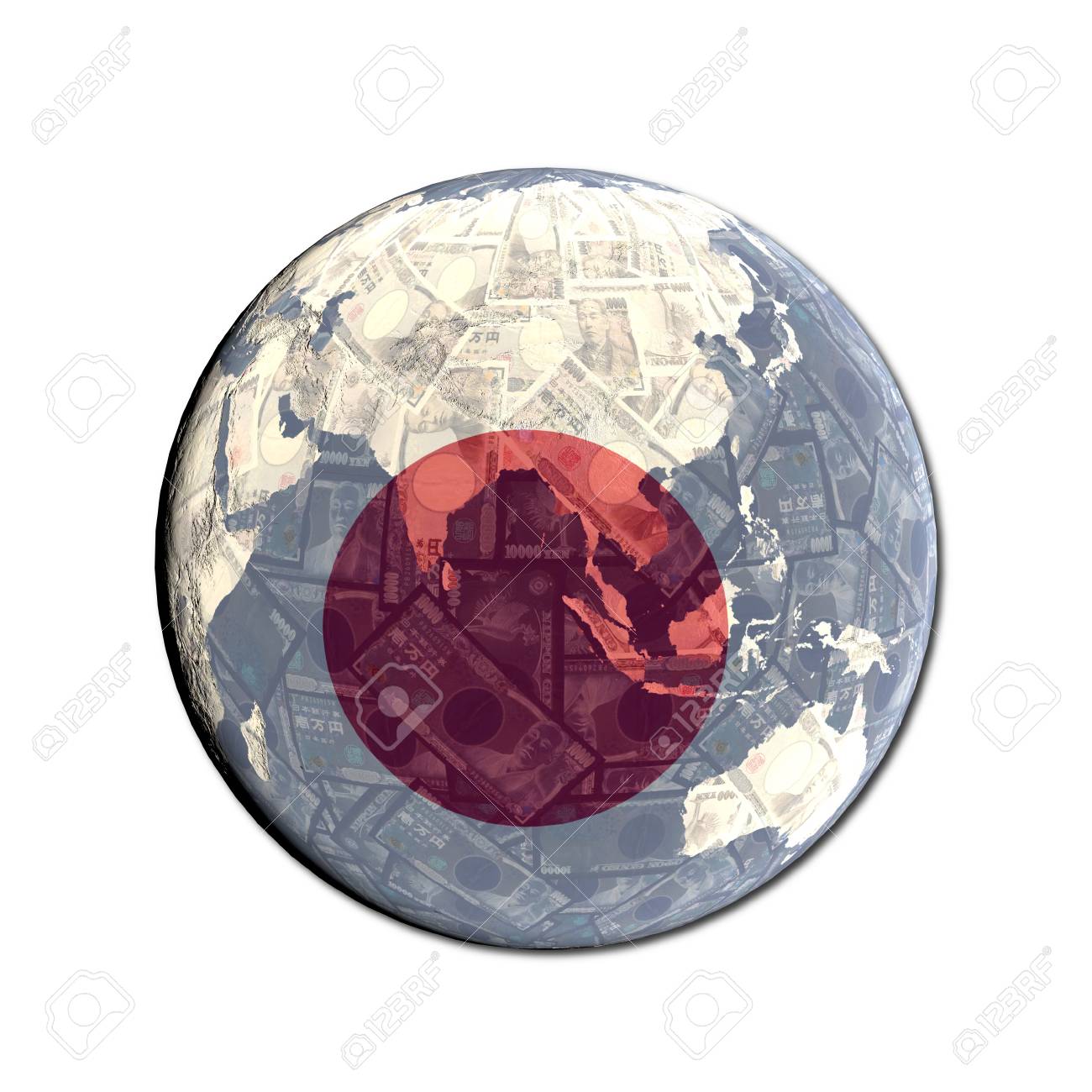 日本の国旗世界通貨イラスト の写真素材 画像素材 Image 2336