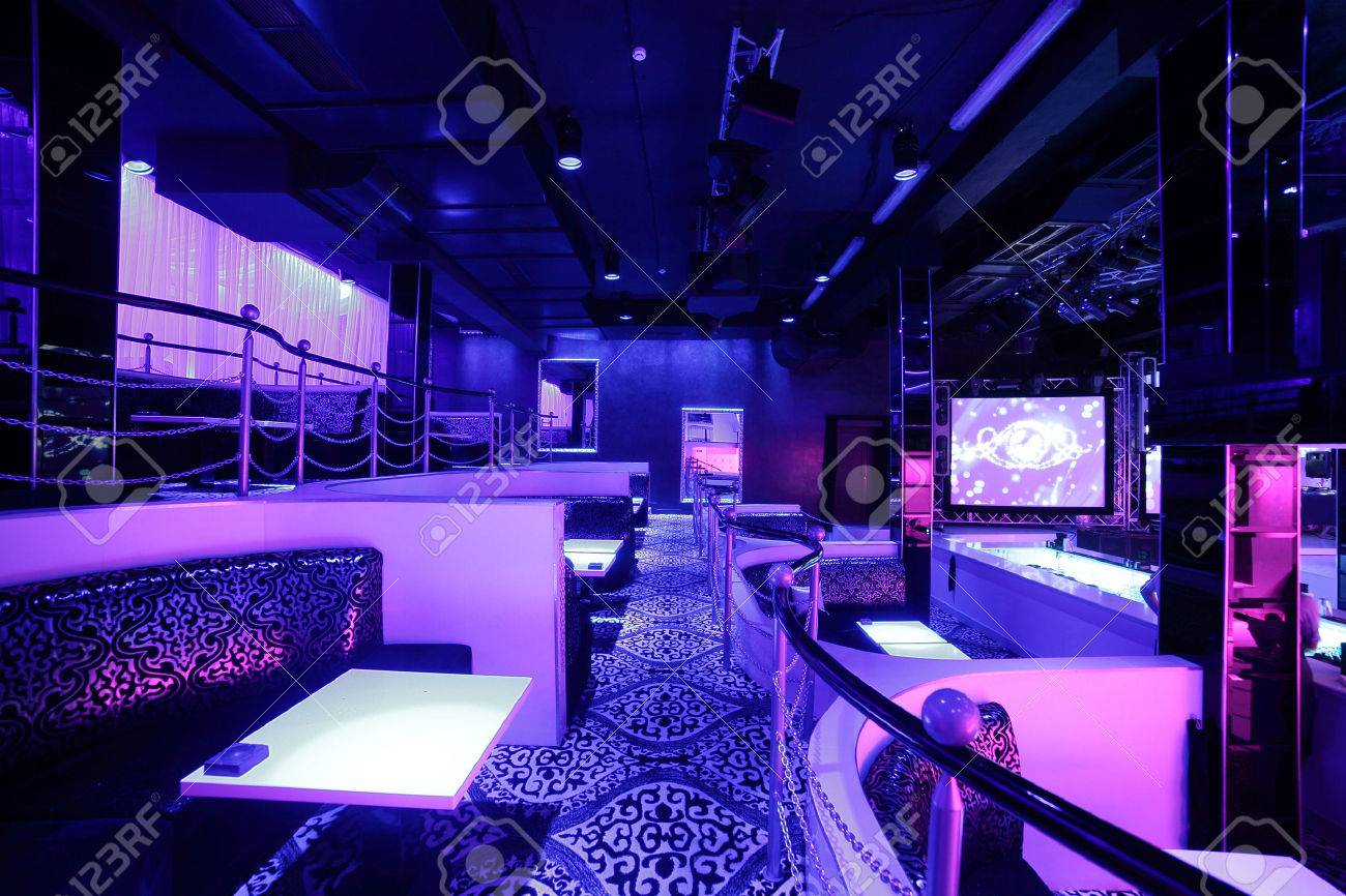 colorful interior of bright and beautiful night club - 32445653 colorful interior of bright and beautiful night club - 32445653