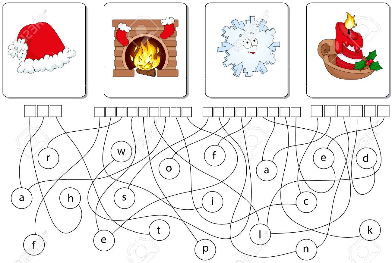 rompecabezas de navidad para niños
