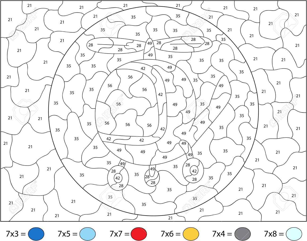 red cartoon helicopter math activity worksheet multiplication table color by number educational game for kids royalty free svg cliparts vectors and stock illustration image 126901178