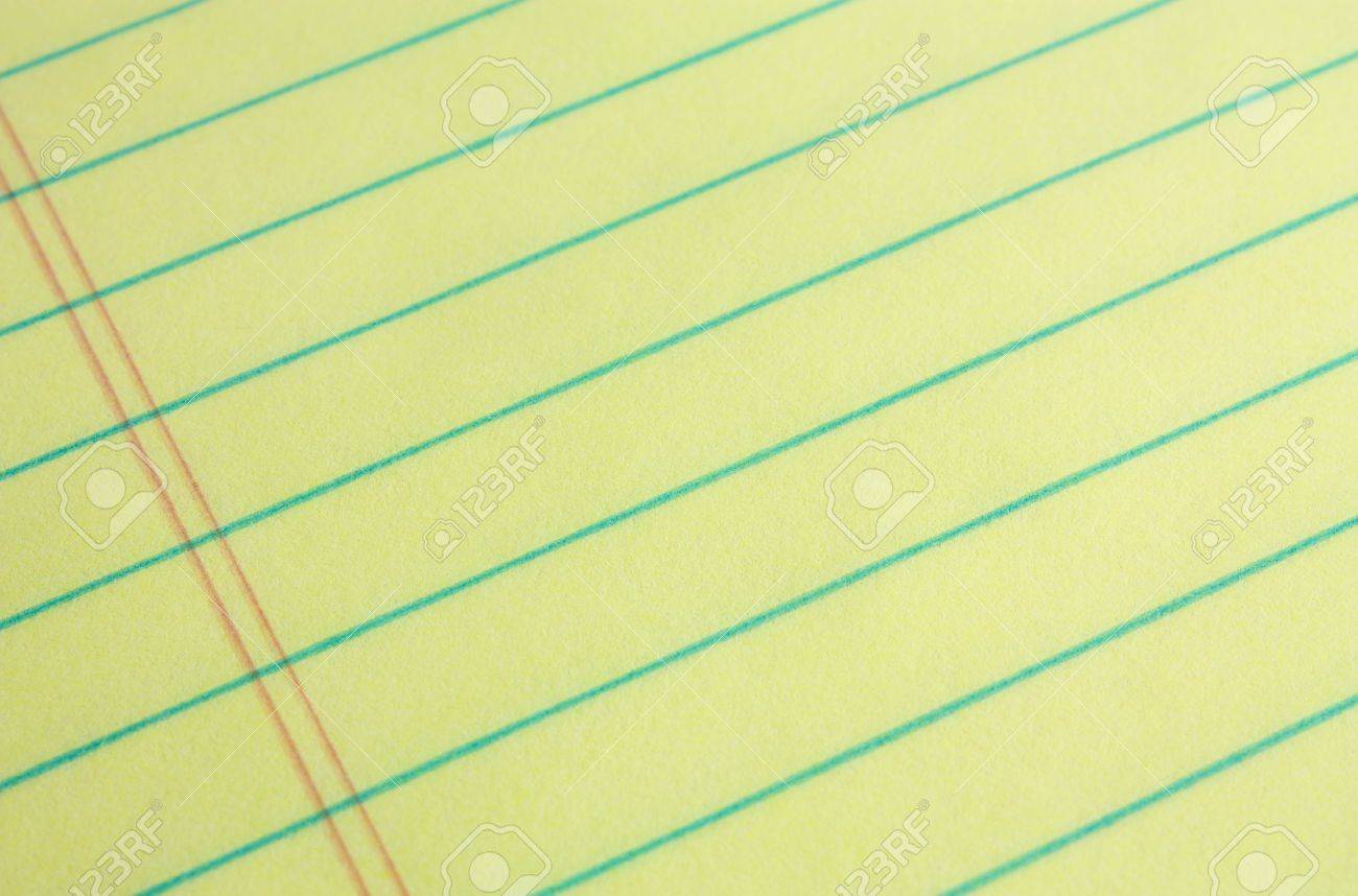 legal pad of yellow paper background add your business or legal
