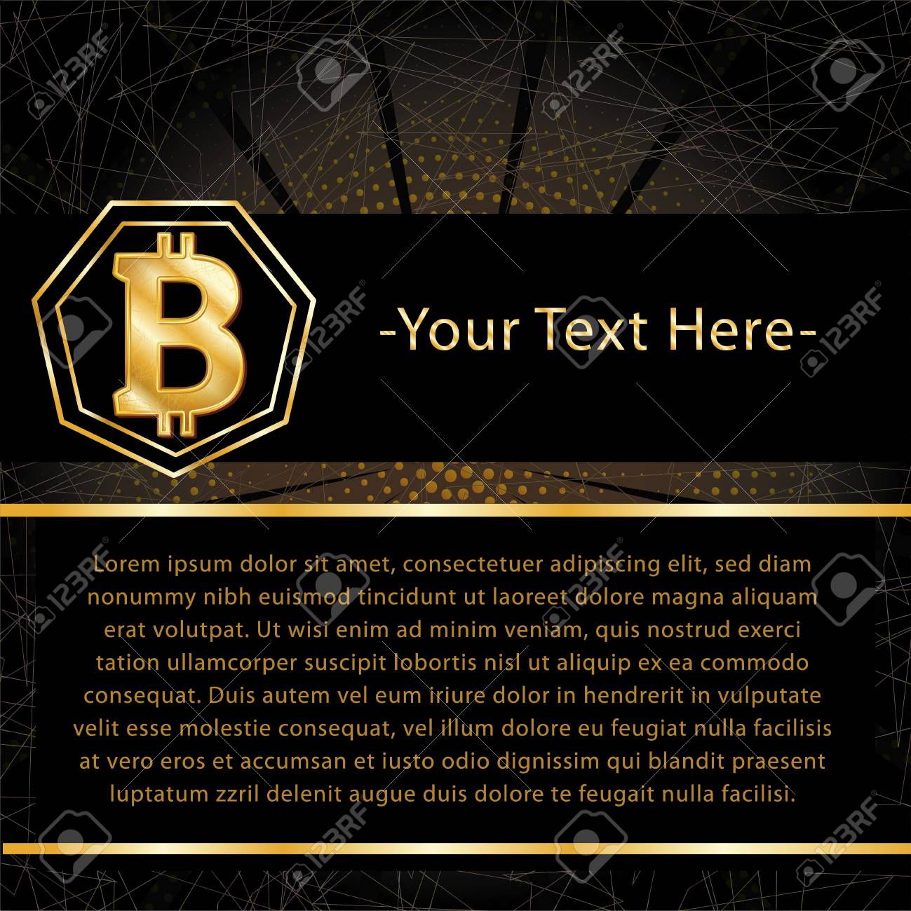 ico and bitcoin conceptual