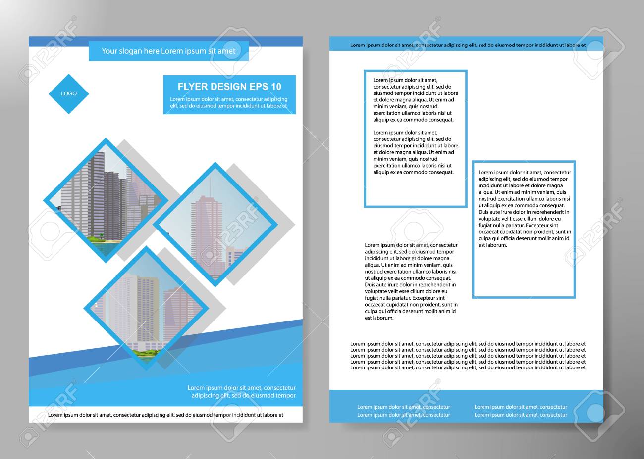 minimal flyers report business magazine poster layout portfolio